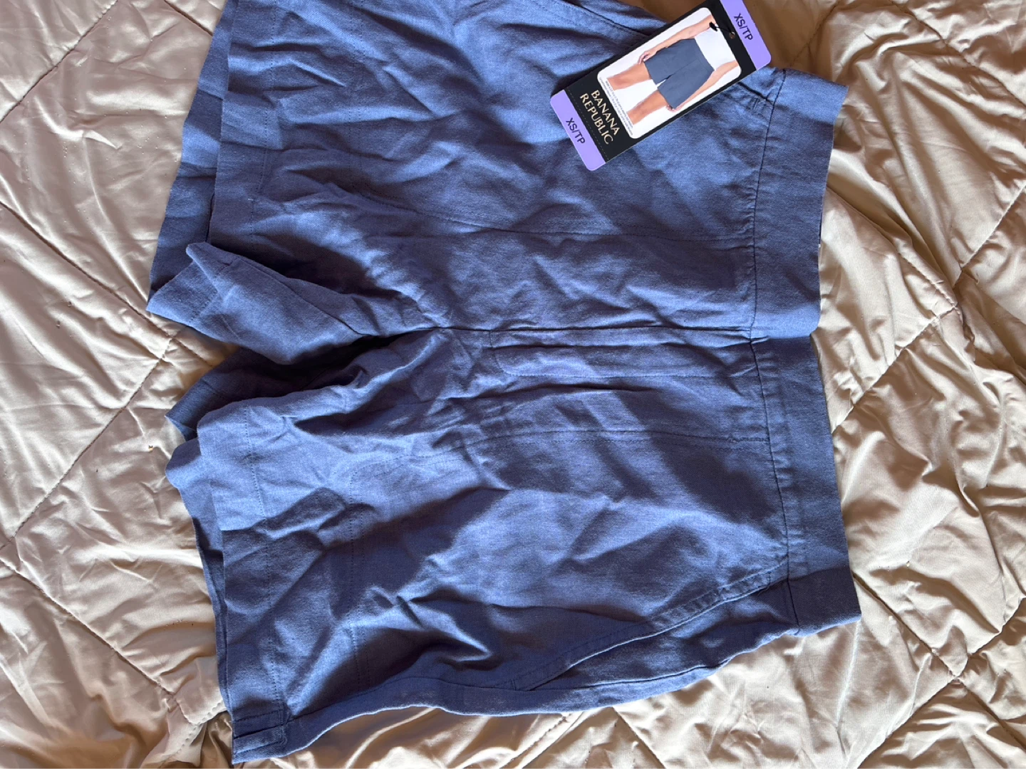 Banana Republic Women's Linen Blend Shorts - XS/TP