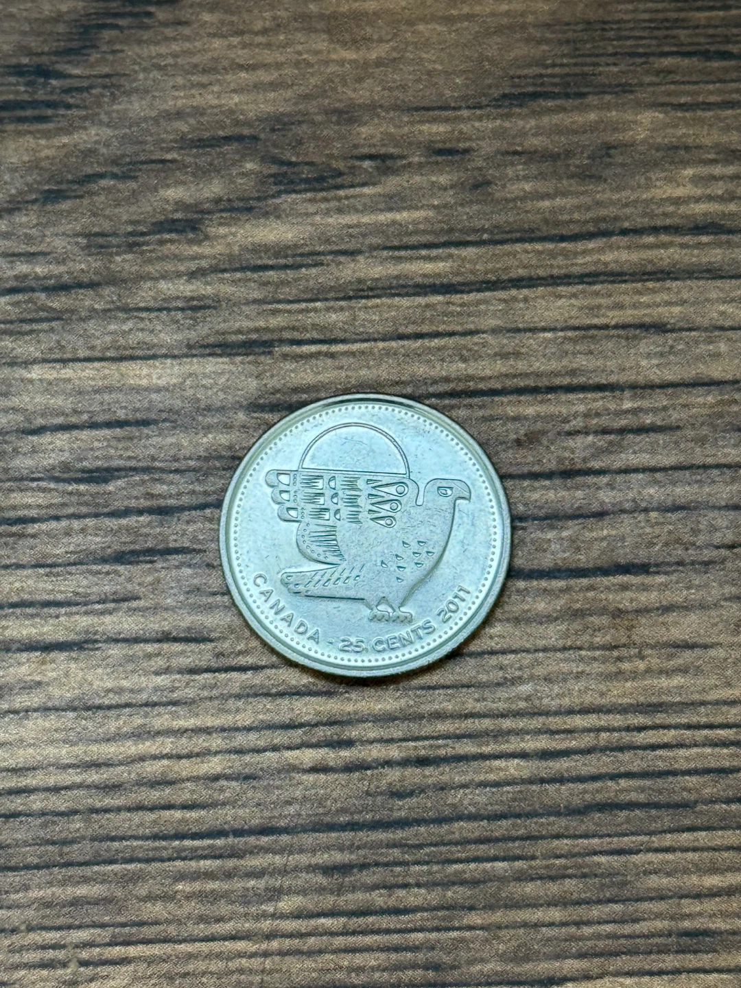Canada 25 Cents Coin 2011