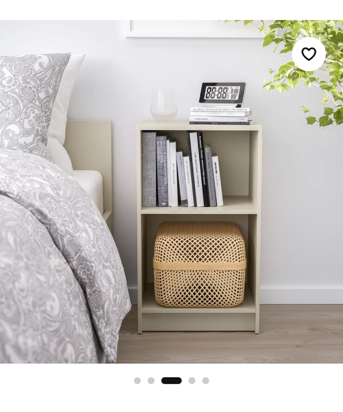 IKEA GURSKEN Bedside Table - Light Beige - photo 2