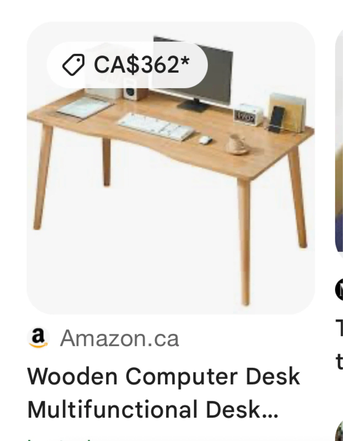 💥moving sale-Wooden Computer Desk