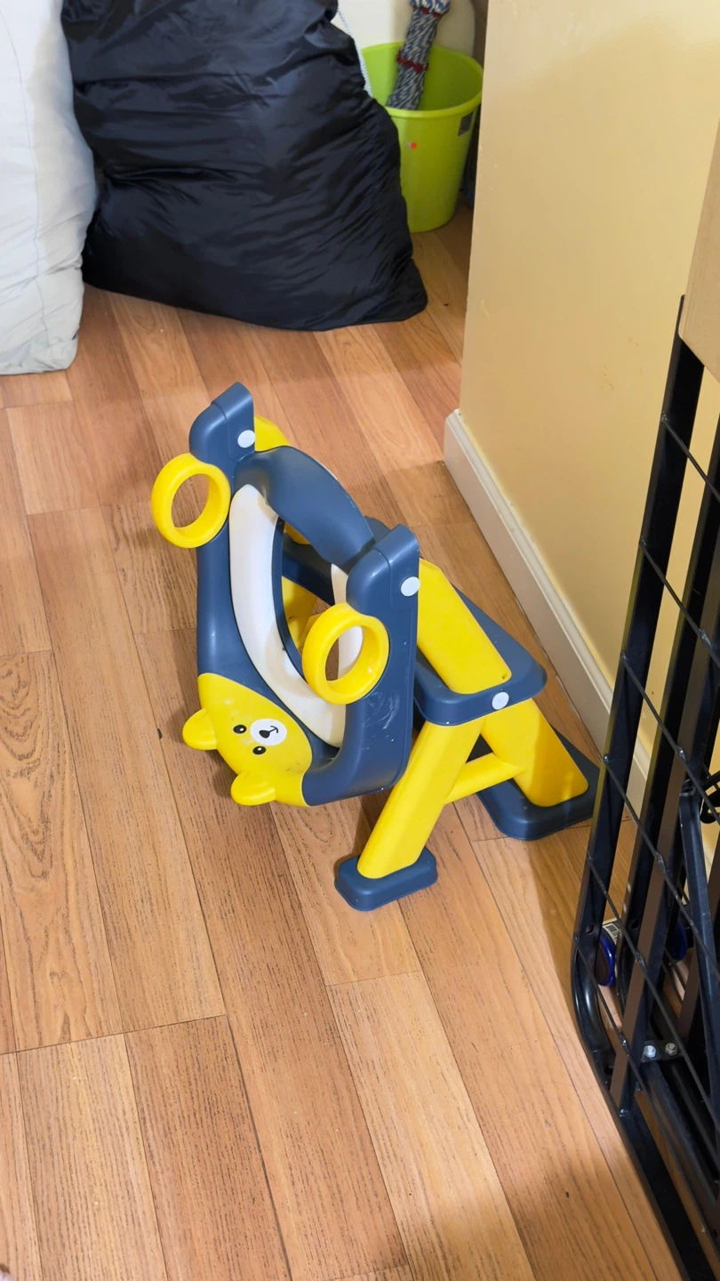 Blue and Yellow Bear Potty Training Seat