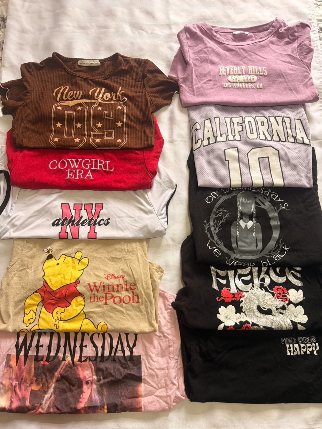 Various brands - girls t-shirts size M