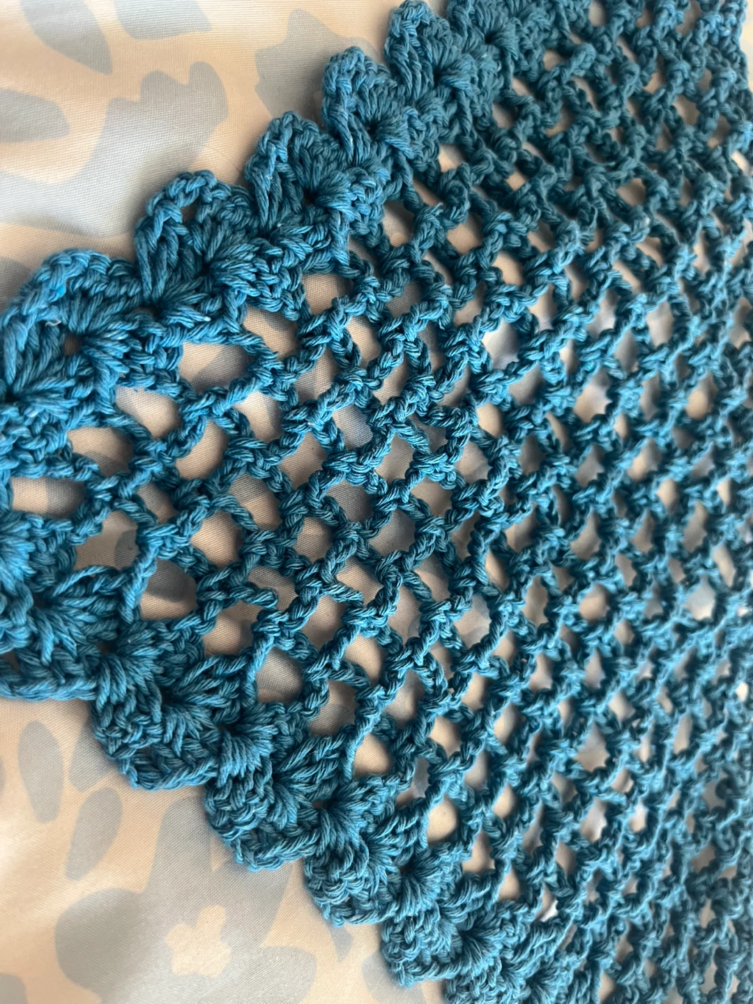Handmade Crochet Bandana - photo 4