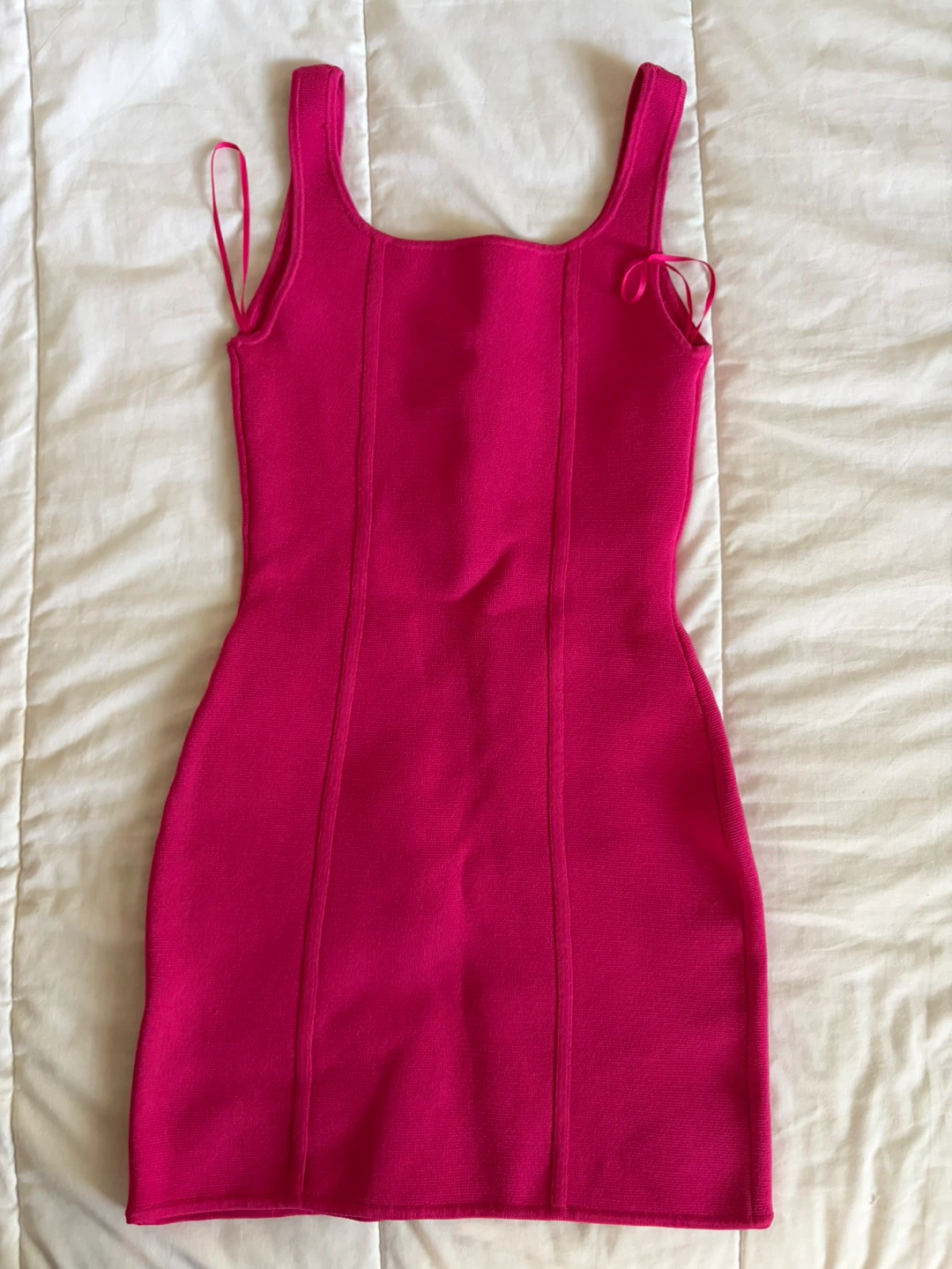 Babaton Pink Knit Dress XS - photo 2