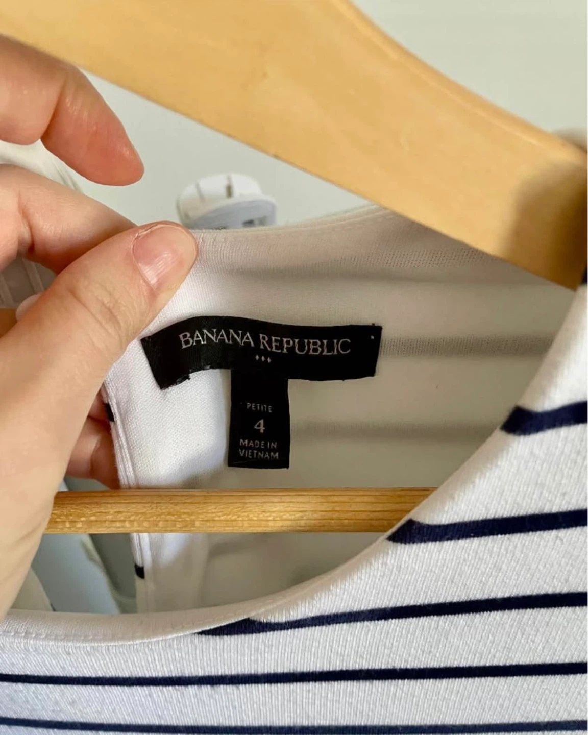 Banana Republic Petite Striped Dress