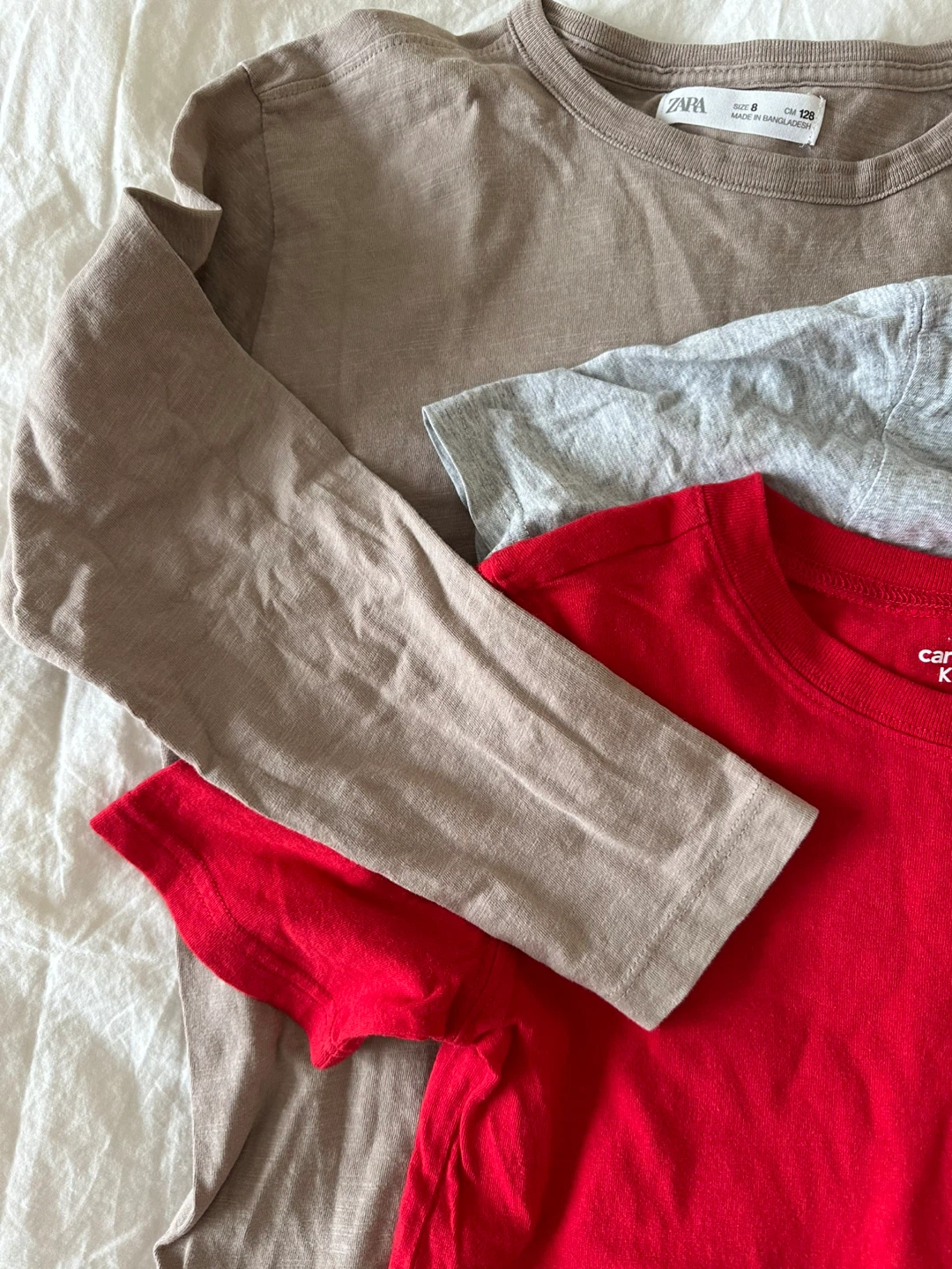 3 Boys T-Shirts: ZARA, Carter's Kid's - photo 3