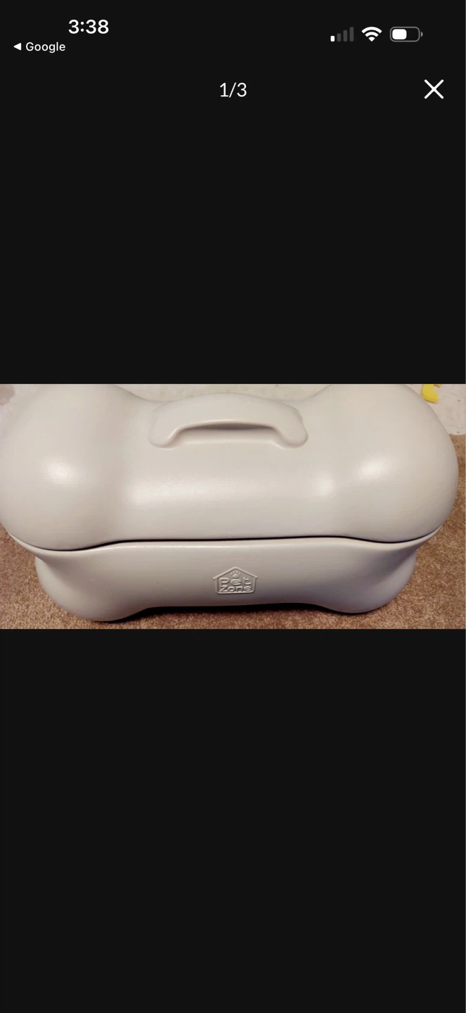 Pet Zone Bone-Shaped Storage Container - photo 3