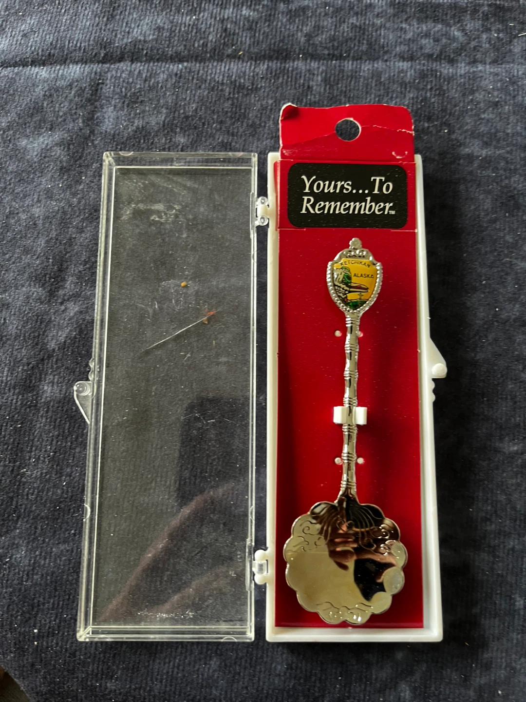 USA Alaska kechekan Souvenir Spoon - photo 3