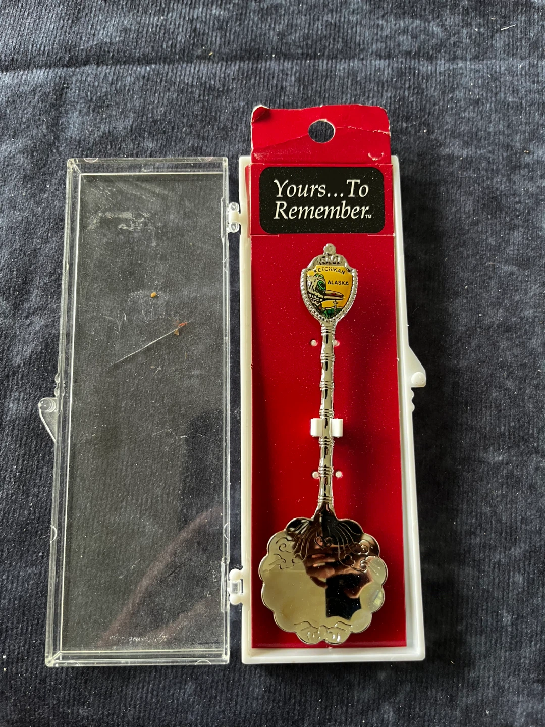 USA Alaska kechekan Souvenir Spoon - photo 5