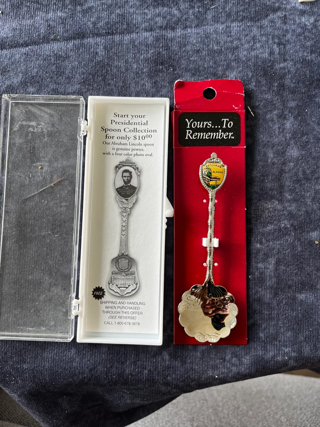USA Alaska kechekan Souvenir Spoon