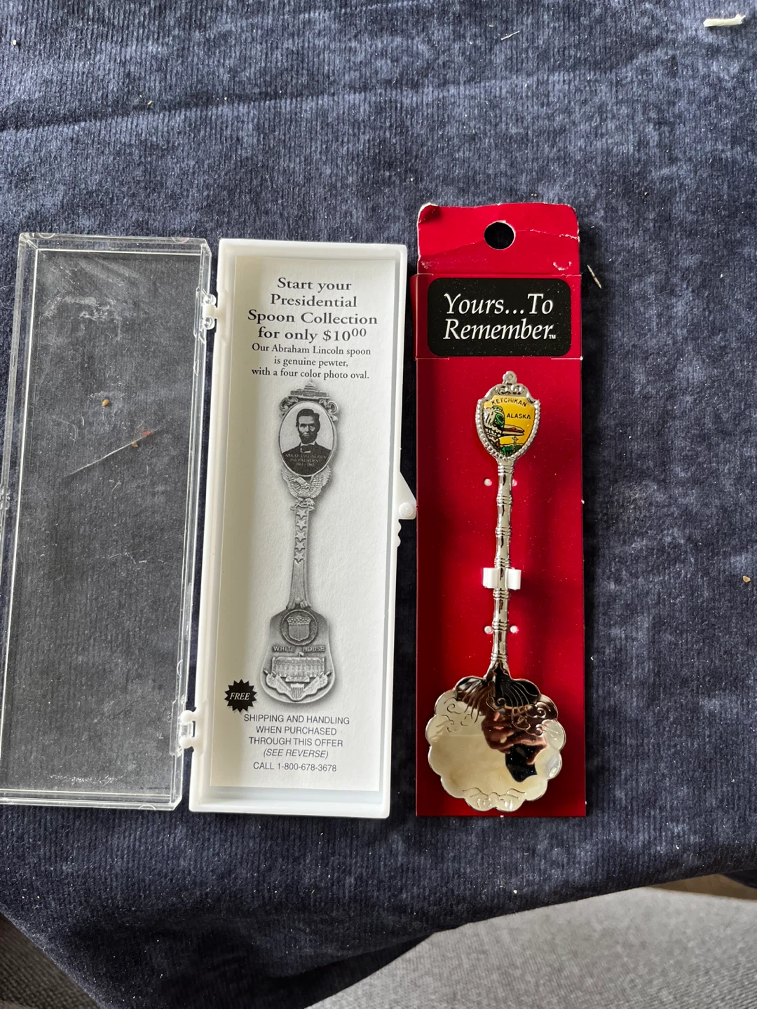 USA Alaska kechekan Souvenir Spoon - photo 4