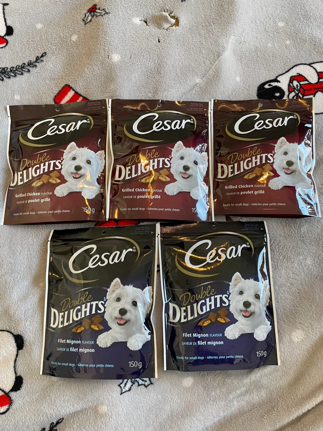 Brand New Cesar Dog Treats ($3 each)