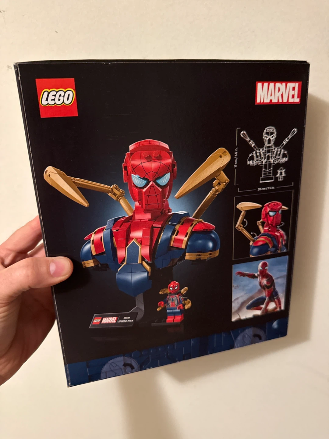 LEGO Marvel Iron Spider-Man Bust 76261 - photo 2