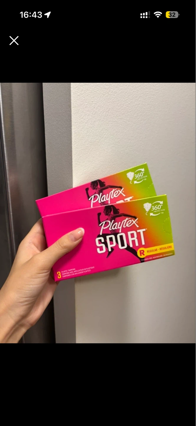 Playtex Sport Regular Tampons (3 count)
