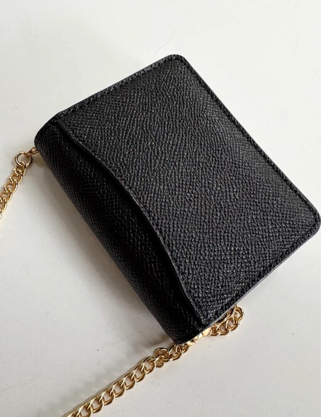Coach Black Wallet on a Chain - photo 4