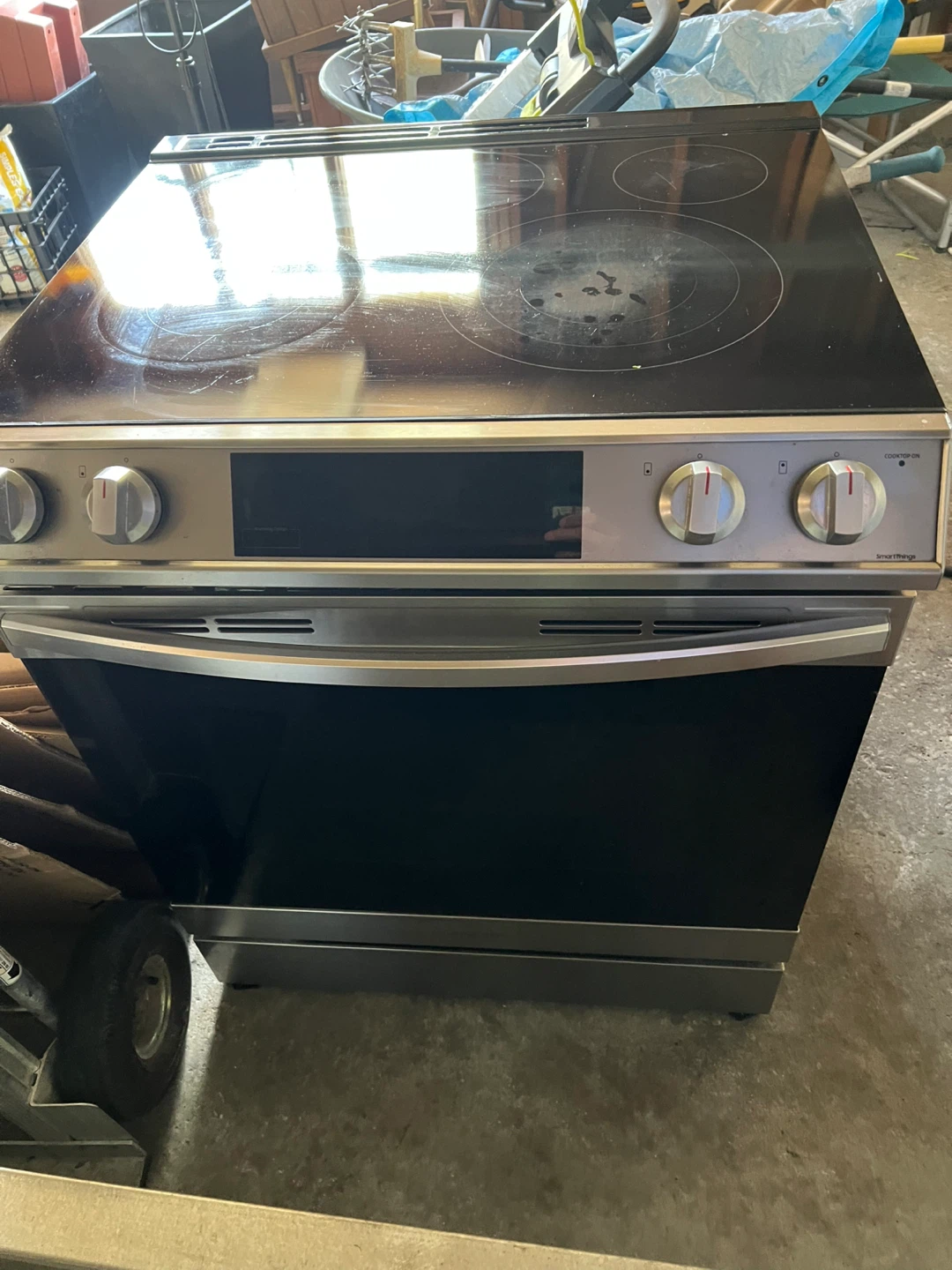 Samsung Electric Range with Smooth Cooktop