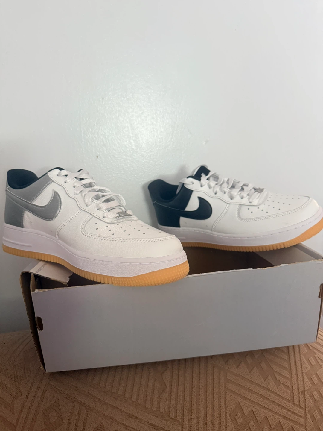 Nike Air Force 1 '07 LV8 White Gum Sneakers - photo 4