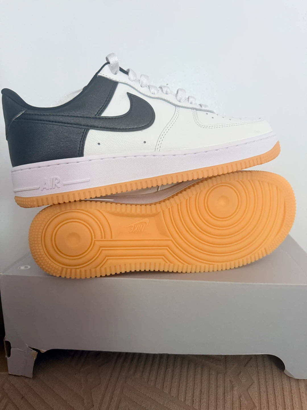 Nike Air Force 1 '07 LV8 White Gum Sneakers - photo 2