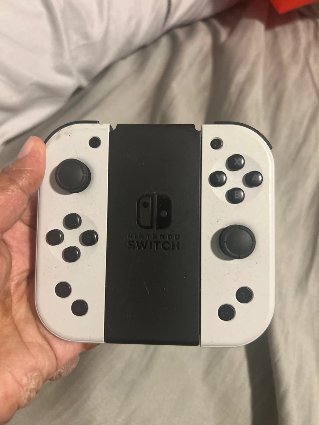 OLED Nintendo Switch Console with Accessories - photo 3
