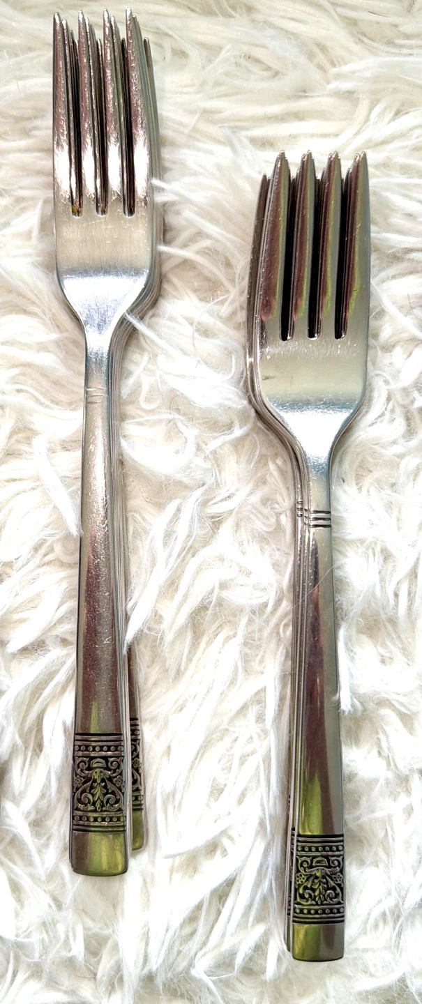 Gorham Amphora 1970s Flatware Set-Stainless Steel 57 Pc - photo 3
