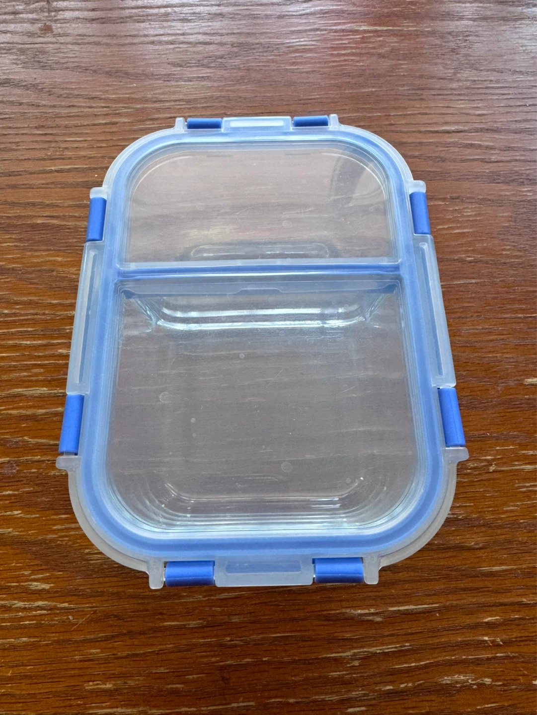 Glass Divided Food Container - photo 3