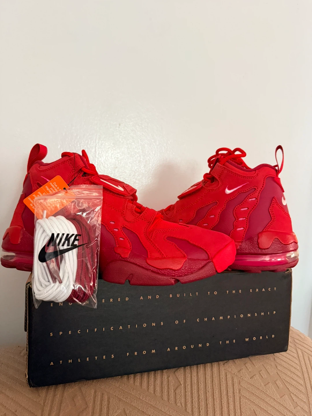 Nike Air Max DT 96 Red Sneakers - photo 3
