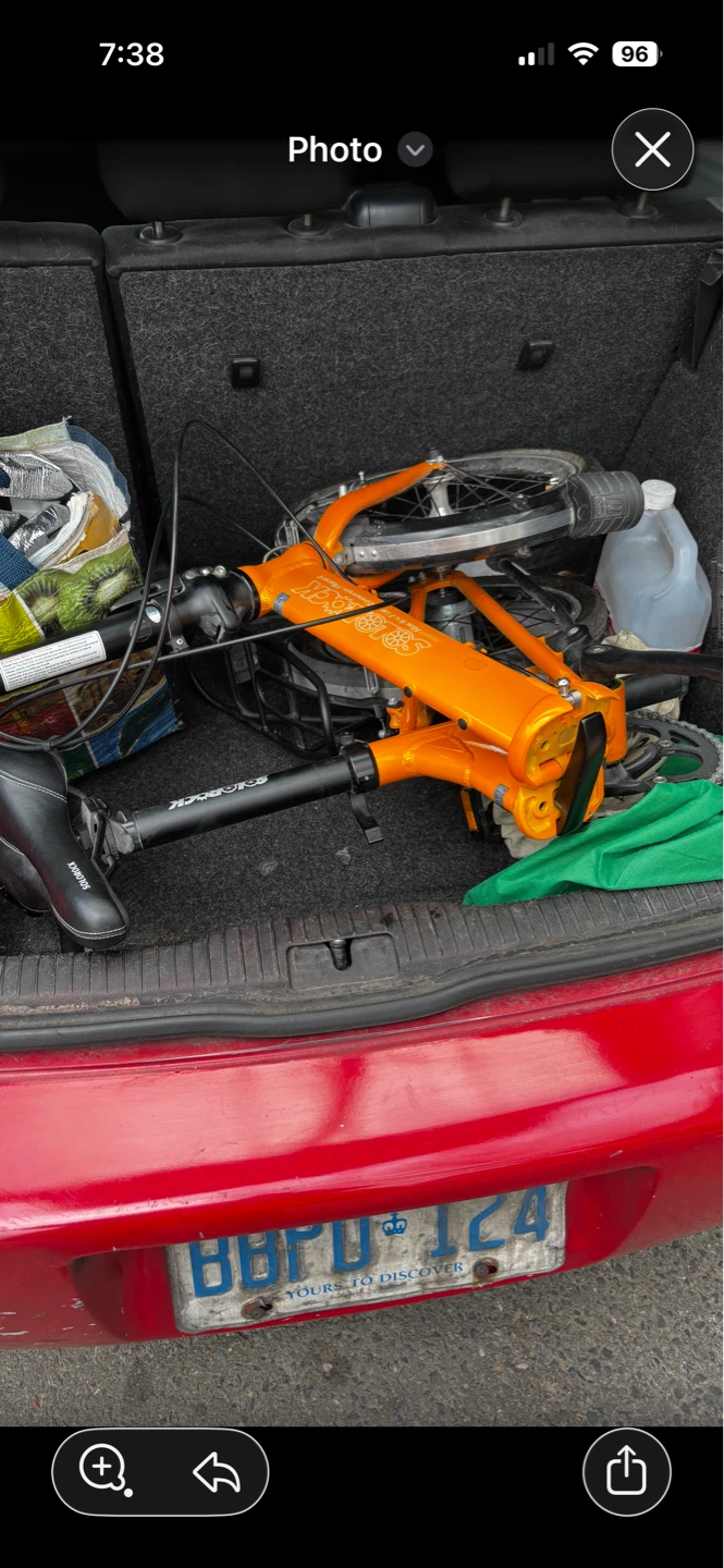 SOLOROCK Hunter Folding Bike - Orange - photo 3