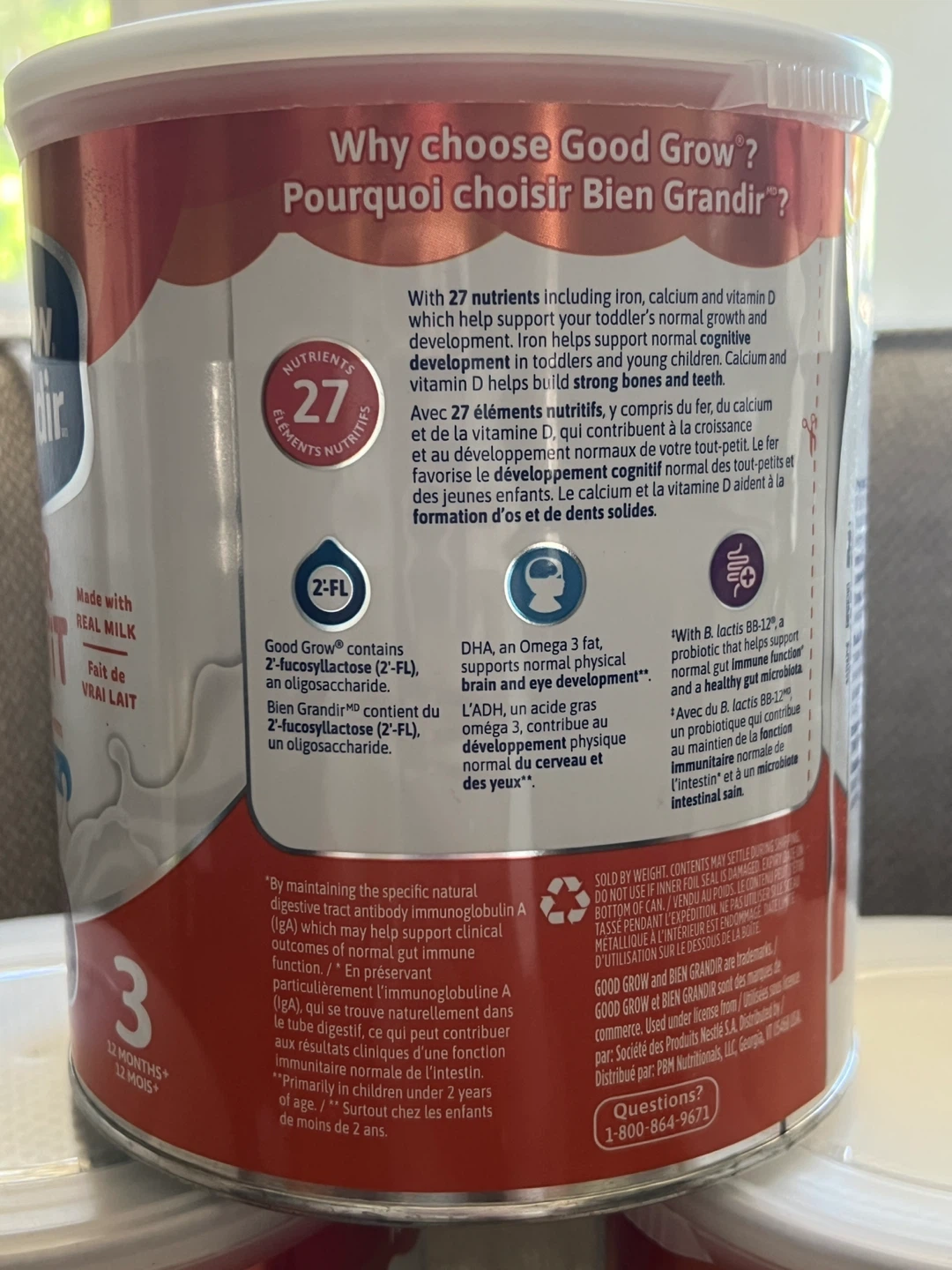 Good Grow Bien Grandir Toddler Tout-Petit Formula - photo 3