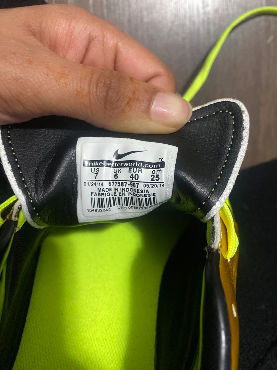 Nike Hypervenom indoor Soccer Cleats - photo 2