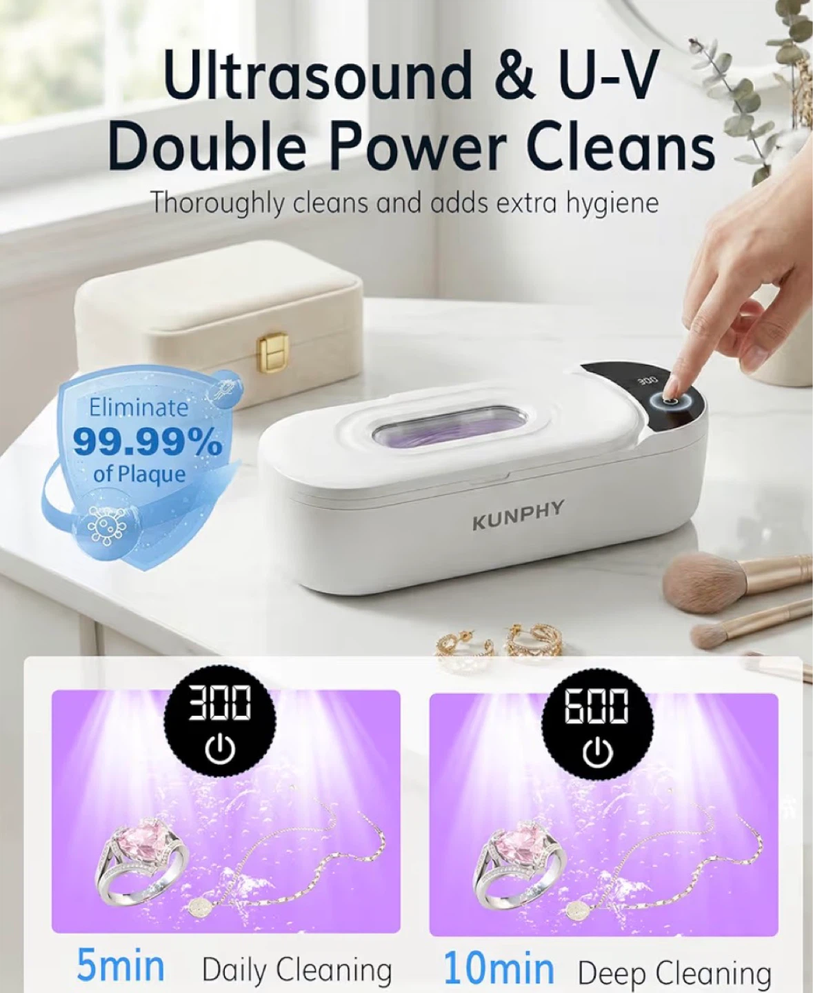*NEW* Ultrasonic Jewellery Cleaner and more