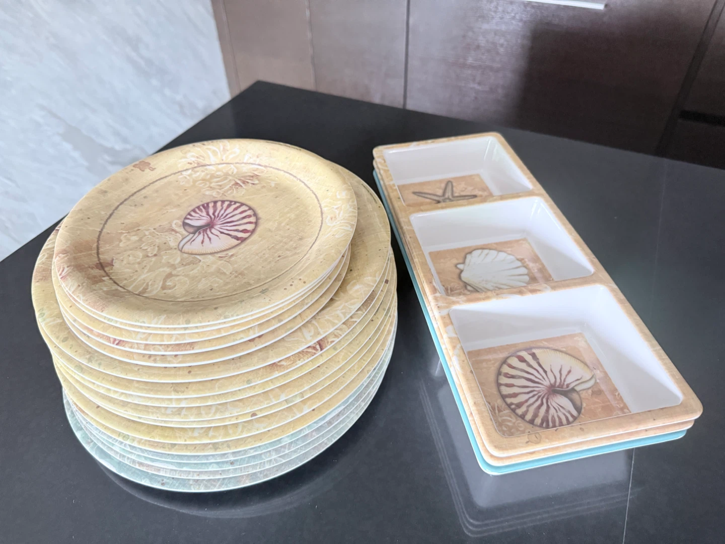 Nautical Serving Trays and plates