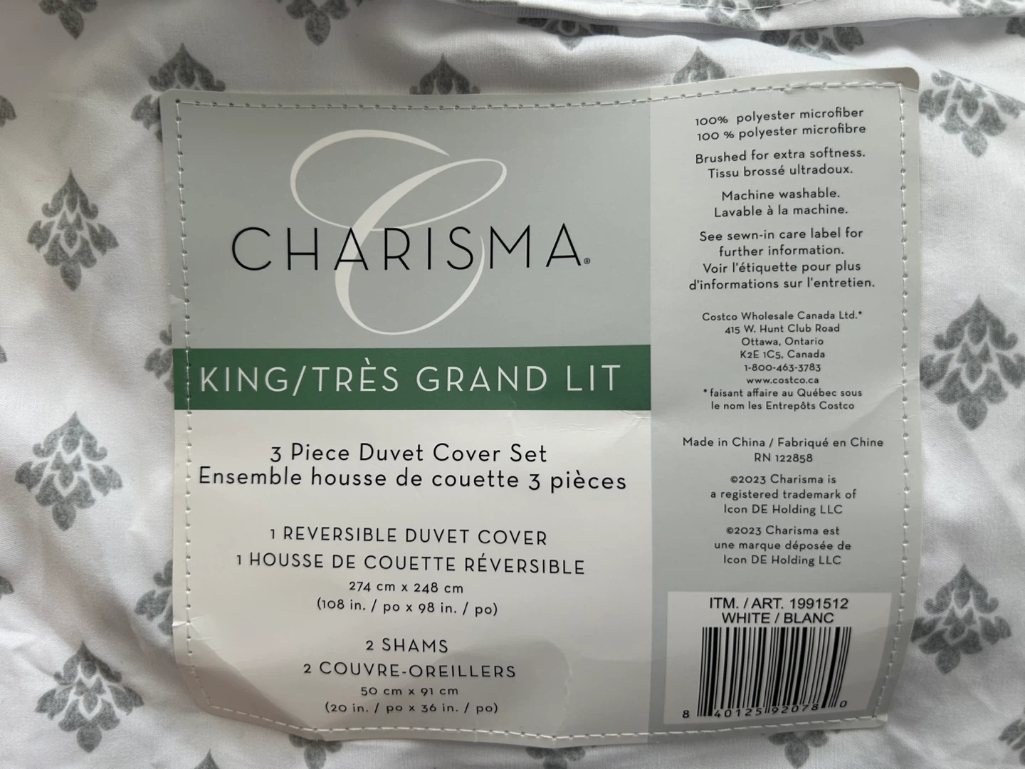 Charisma King 3 Piece Duvet Cover Set - photo 2