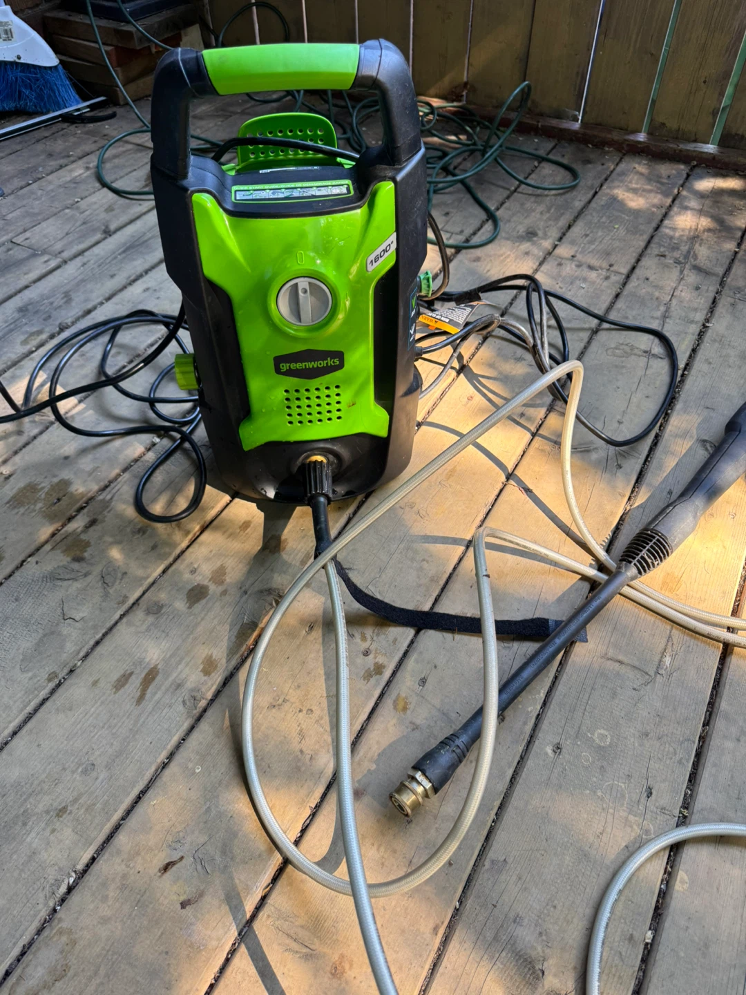 Greenworks Pressure Washer 1800 PSI