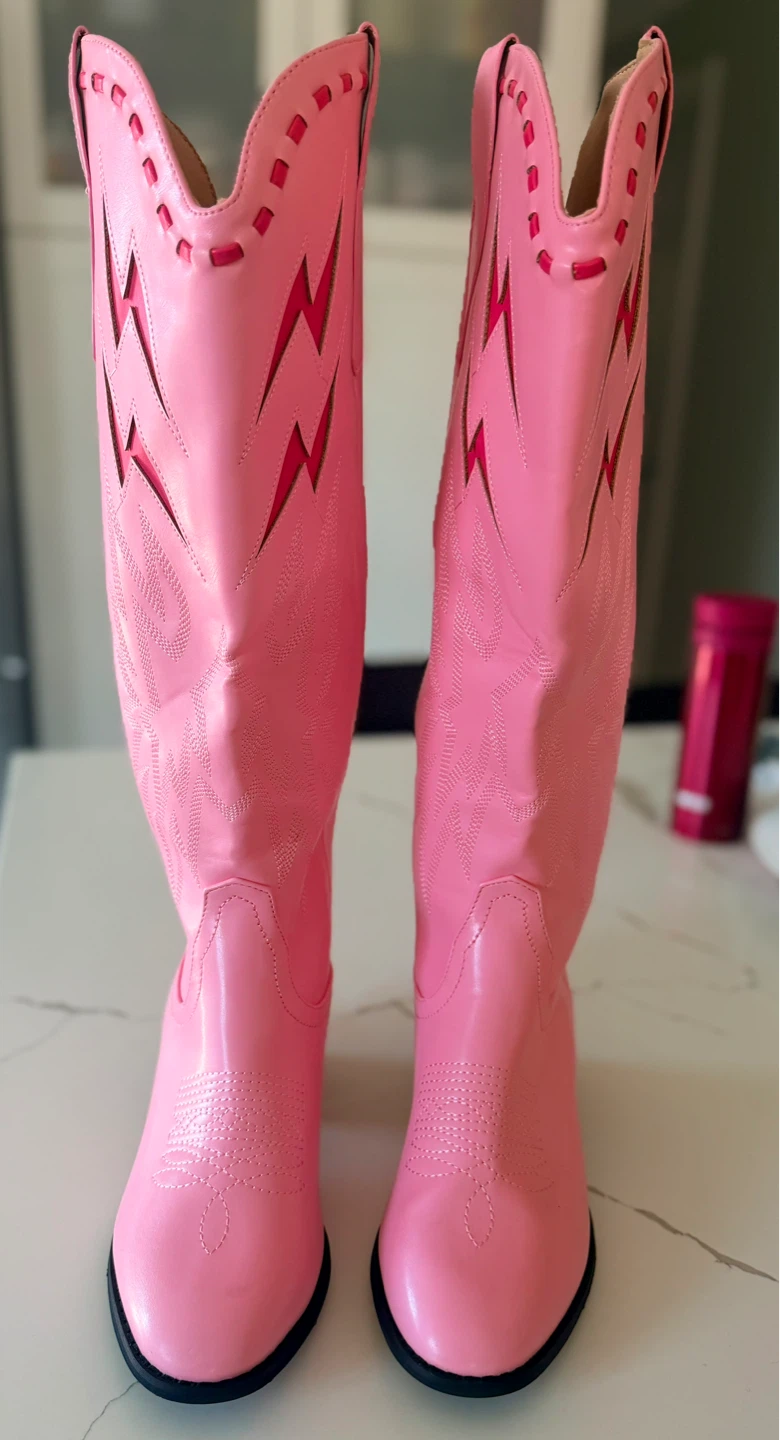 Pink Cowboy Boots