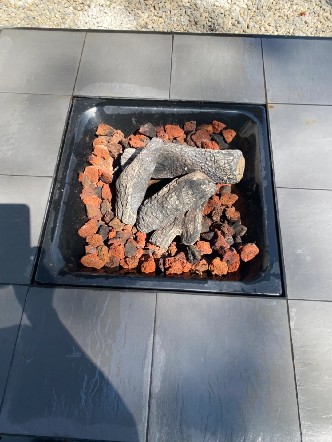 Square Gas Fire Pit Table - photo 4