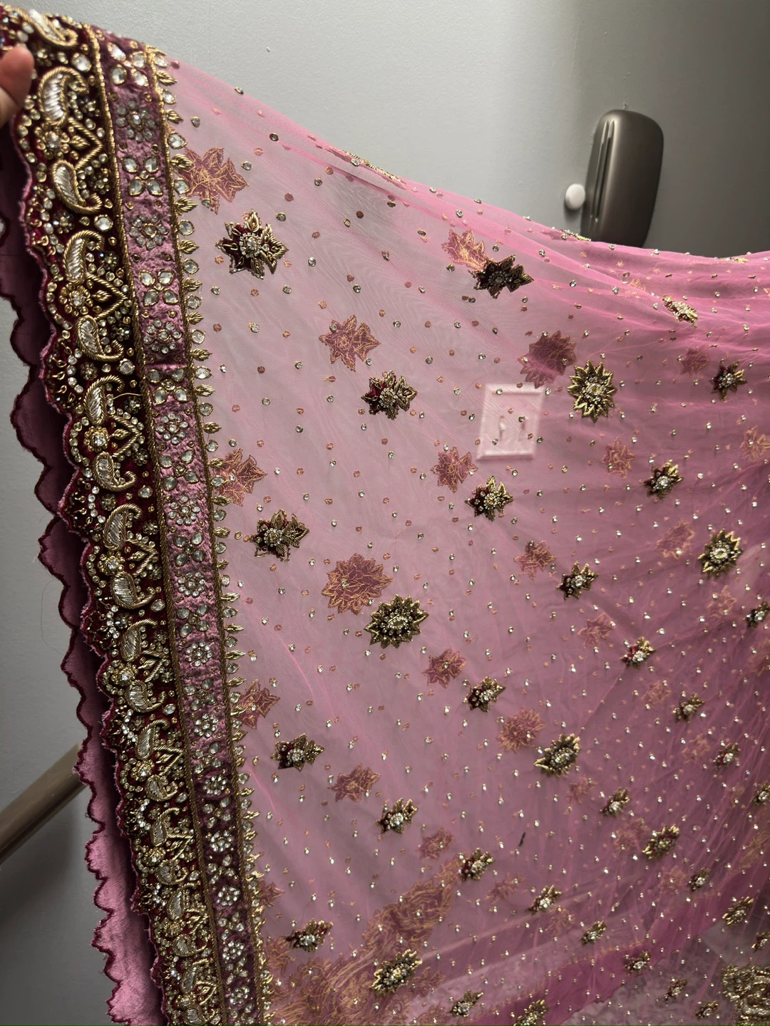 Embellished Lehenga Choli Set with Dupatta - photo 3
