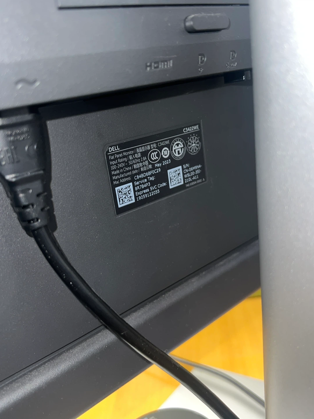 Dell C3422WE Curved Ultrawide Monitor - photo 2