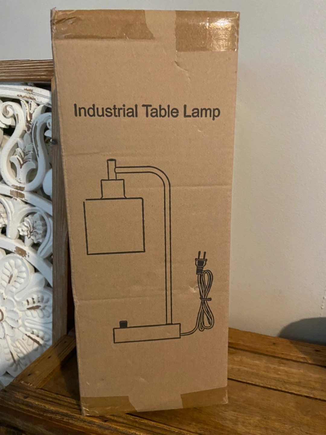 New Industrial Table Lamp with  Charging Ports - photo 3