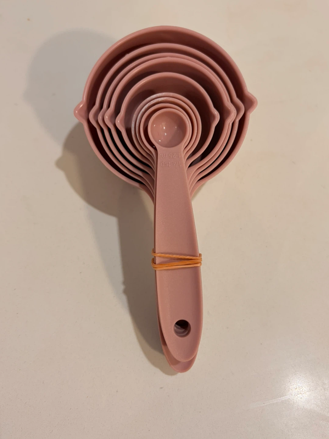 Pink Measuring Cup and Spoon Set - photo 2