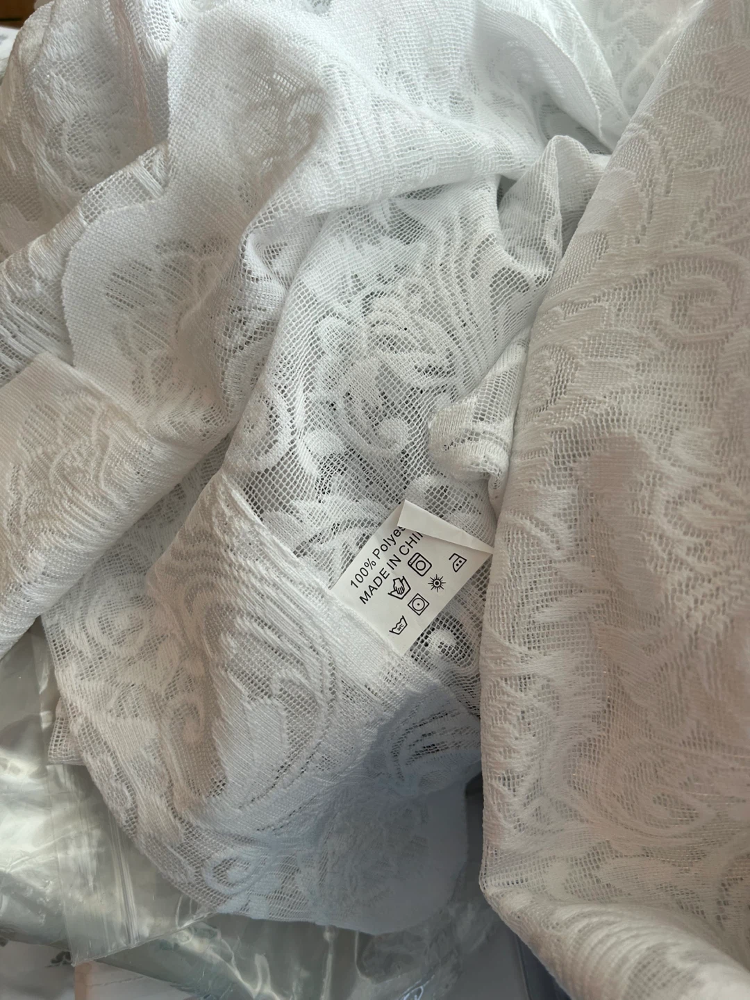 ALIGOGO Lace Curtains  - Set of 2