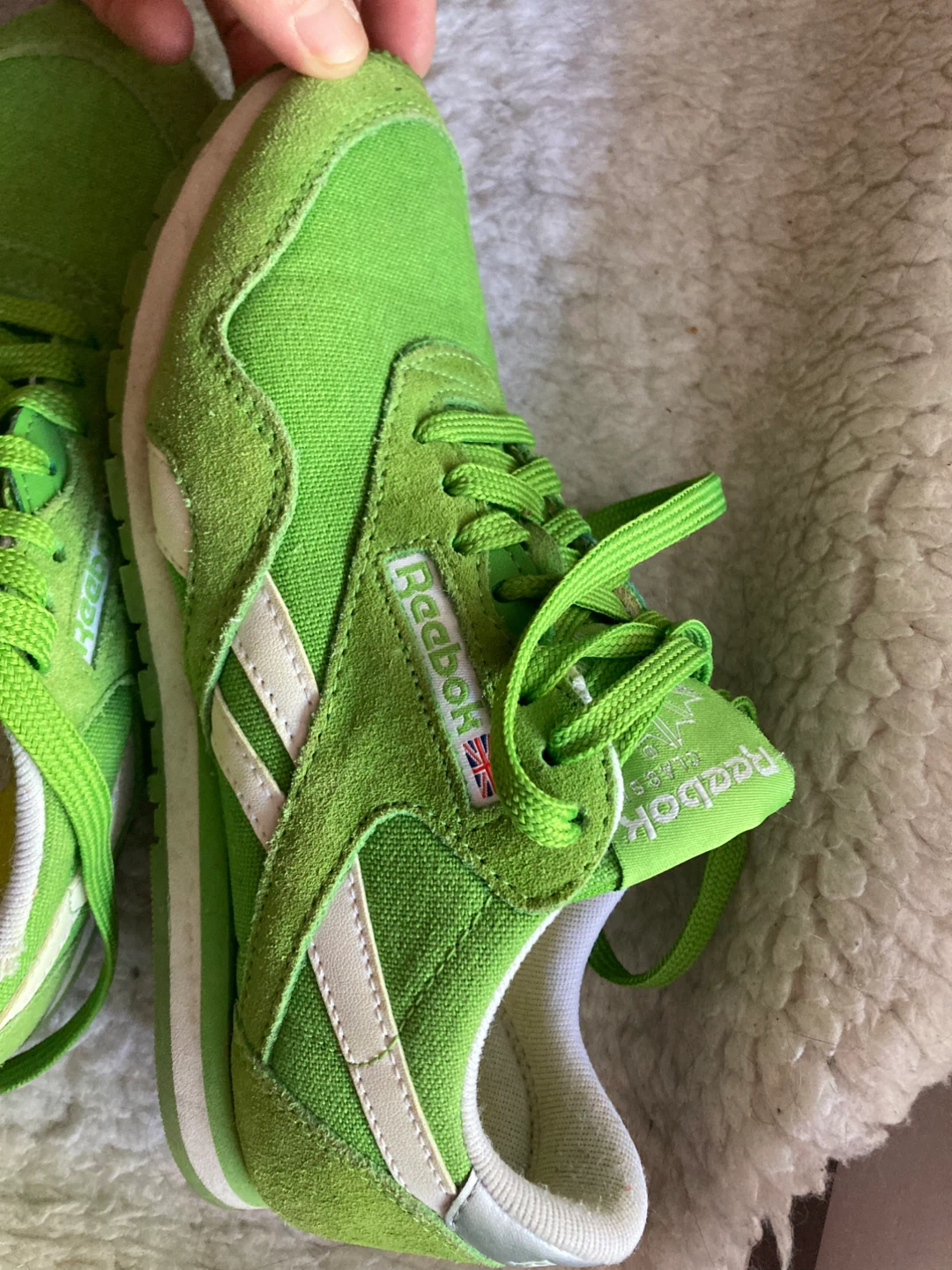 Reebok Classic Nylon Sneakers - Size 5.5 Youth - photo 2