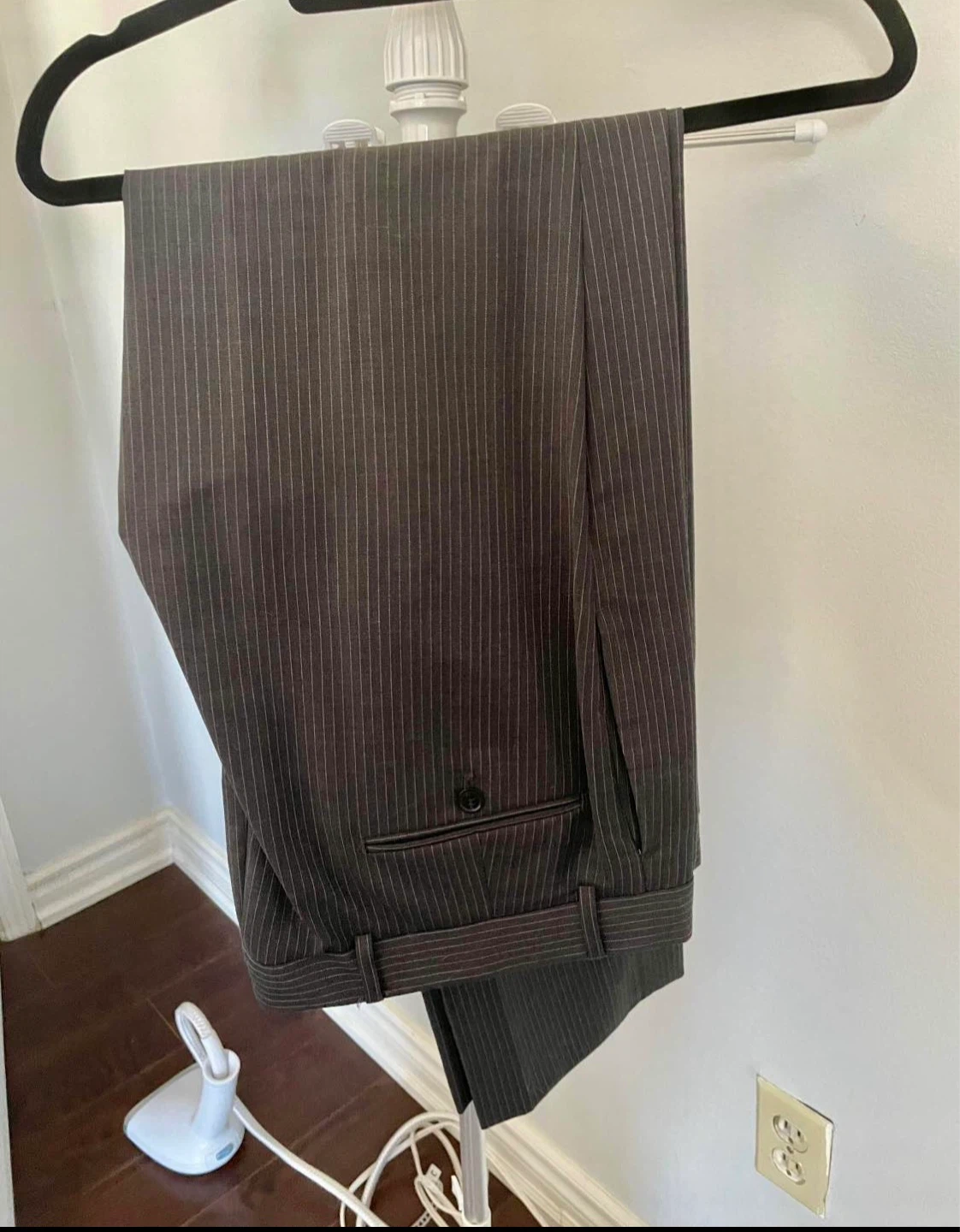 Tommy Hilfiger Pinstripe Wool Suit Jacket and Pants - photo 3