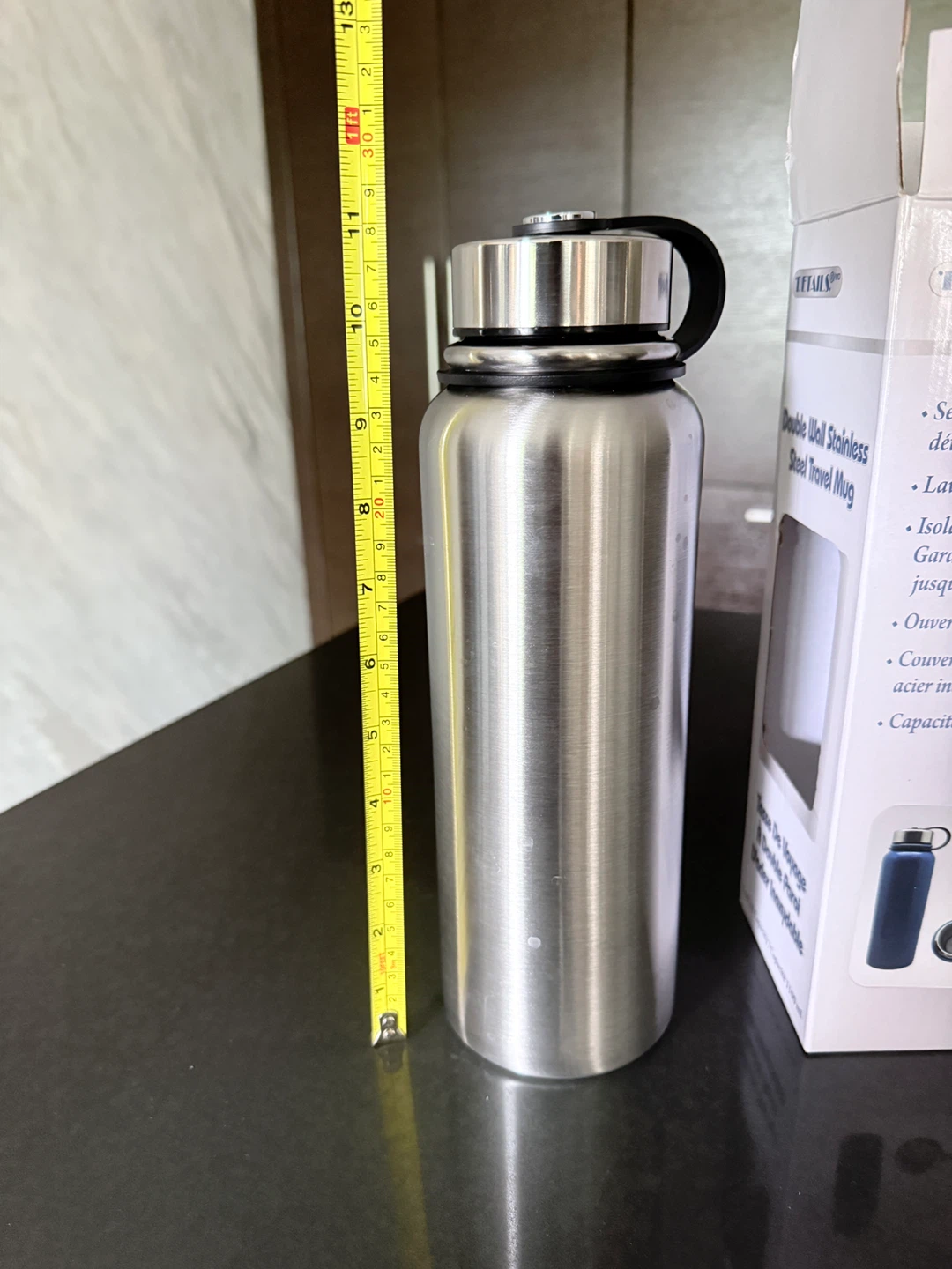 DETAILS Double Wall extra large Stainless Steel Travel Mug - photo 2