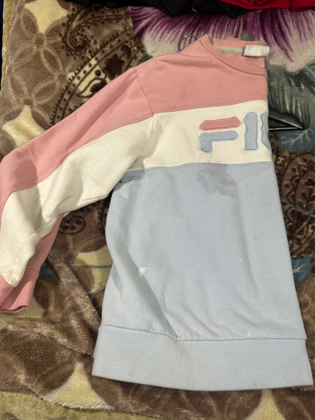Fila Colorblock Crewneck Sweatshirt