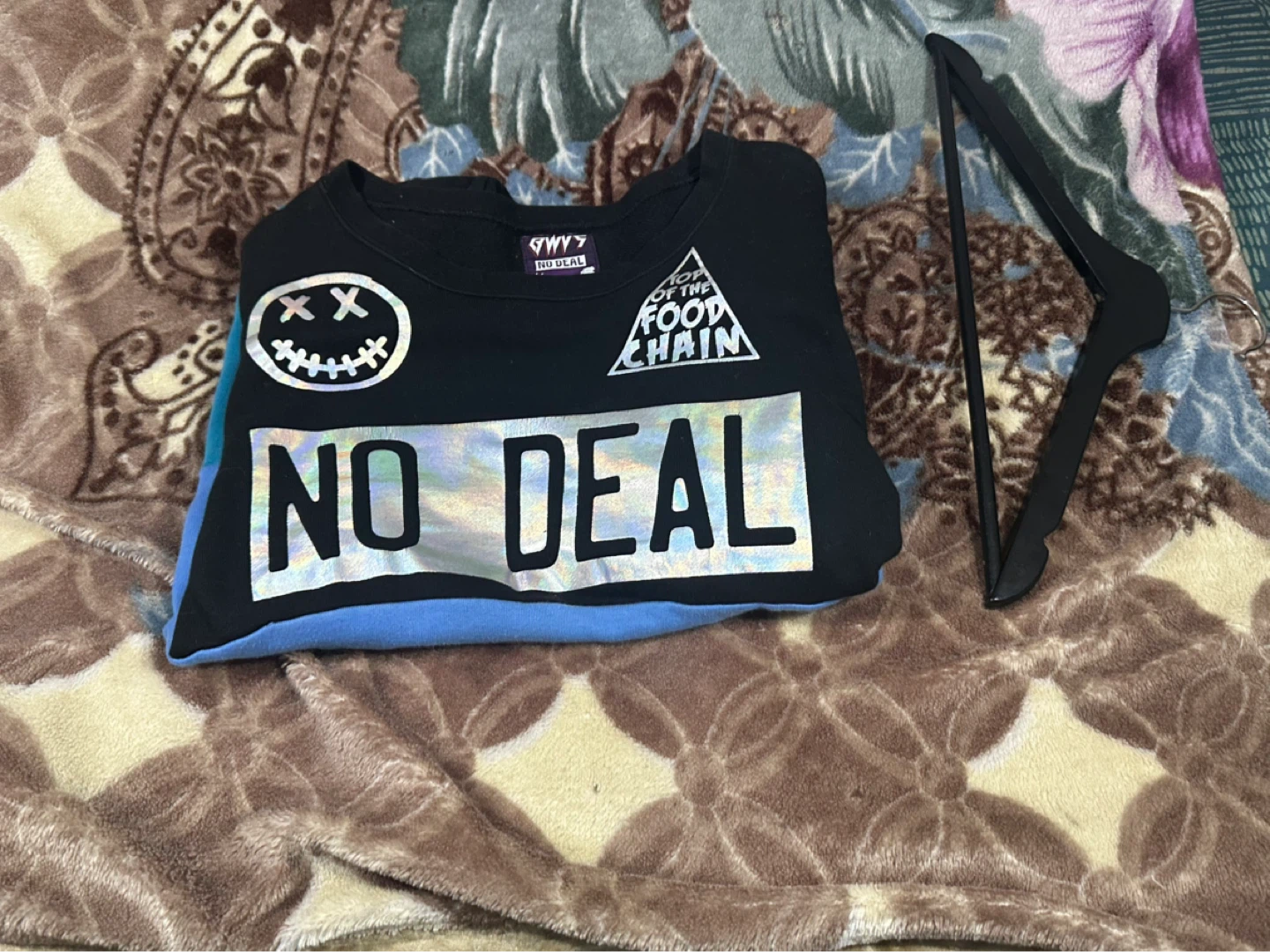 GWM NO DEAL Graphic Sweatshirt Size L - photo 2