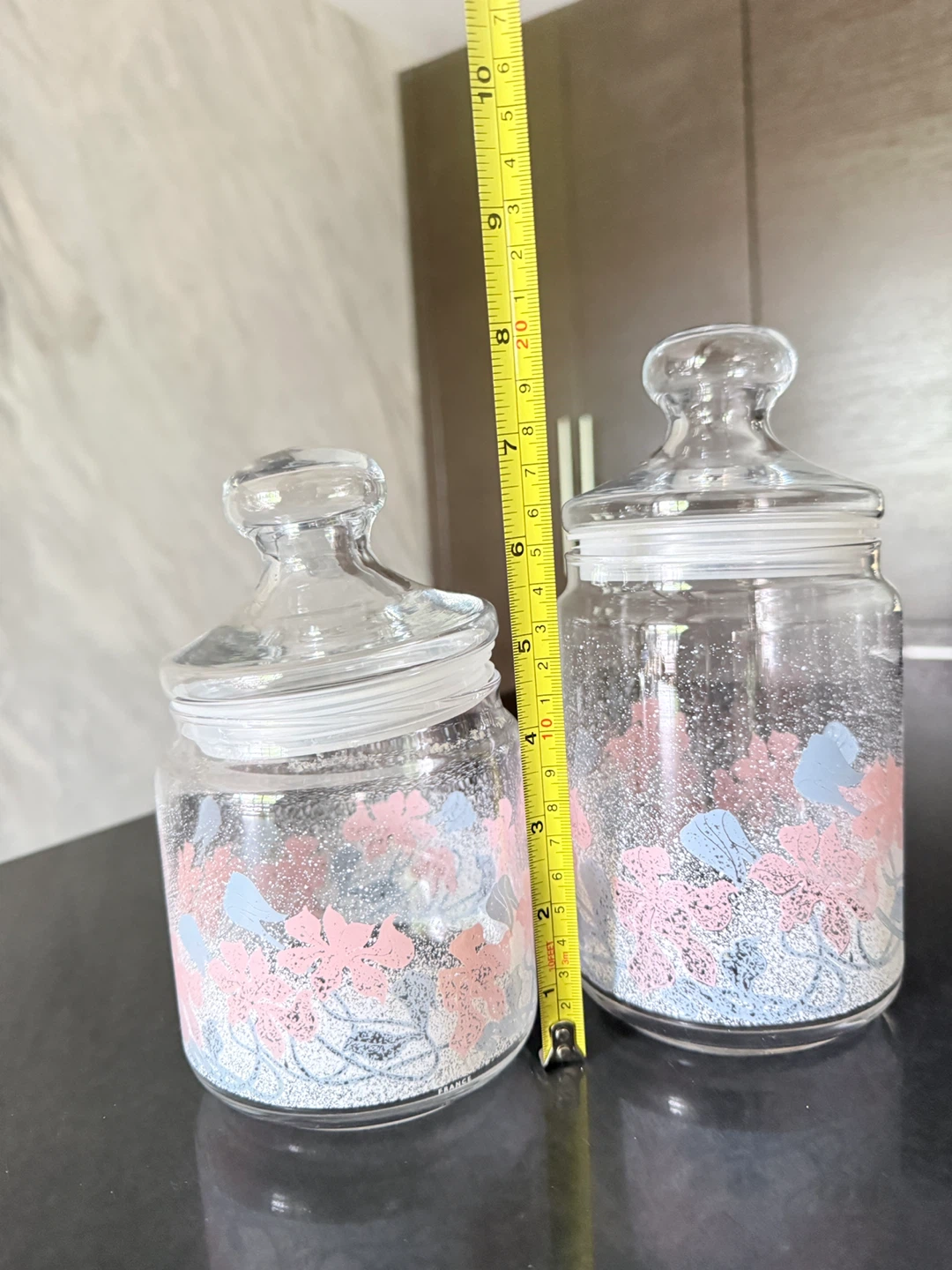 Set of 2 Glass Jars with Lids - photo 5