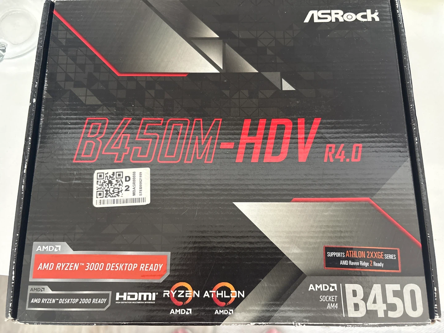 ASRock B450M-HDV R4.0 Motherboard