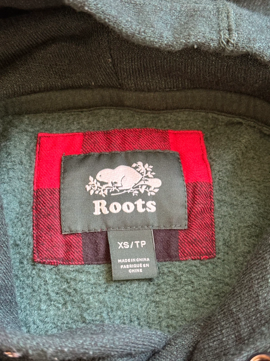 Roots Outdoors Canada Hoodie - XS/TP - photo 2