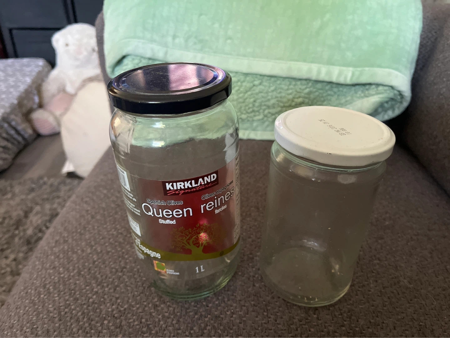 Voss Water Bottle and Kirkland Jar Lot - photo 2