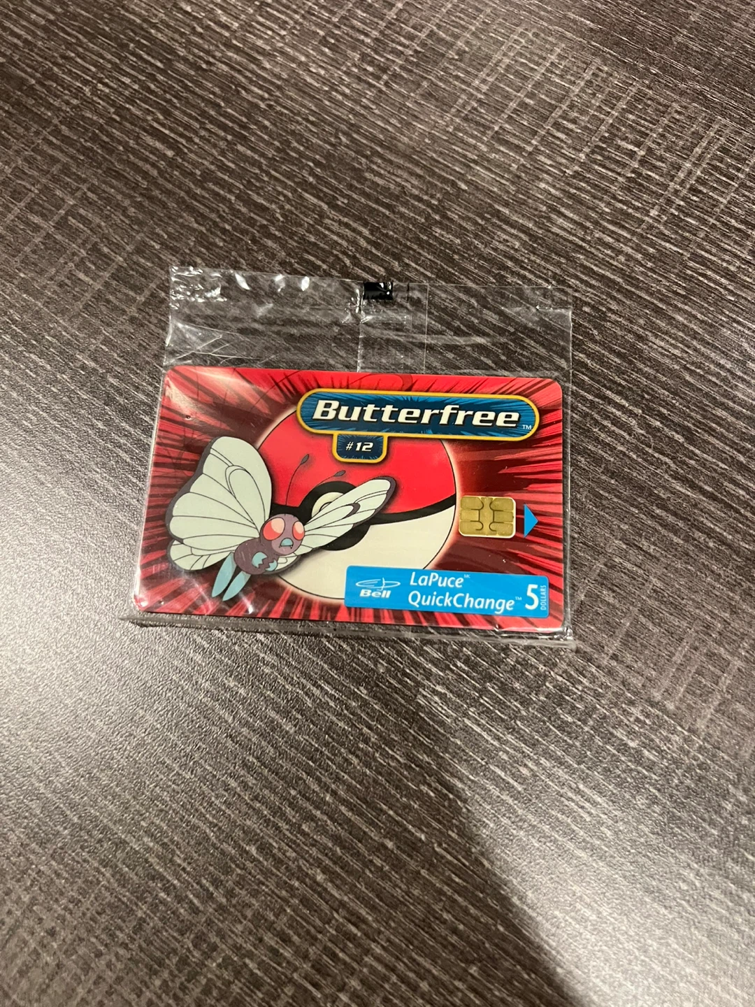 Bell QuickChange 5 Dollar Phone Card - Pokemon Collection